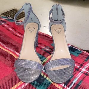 Silver heels